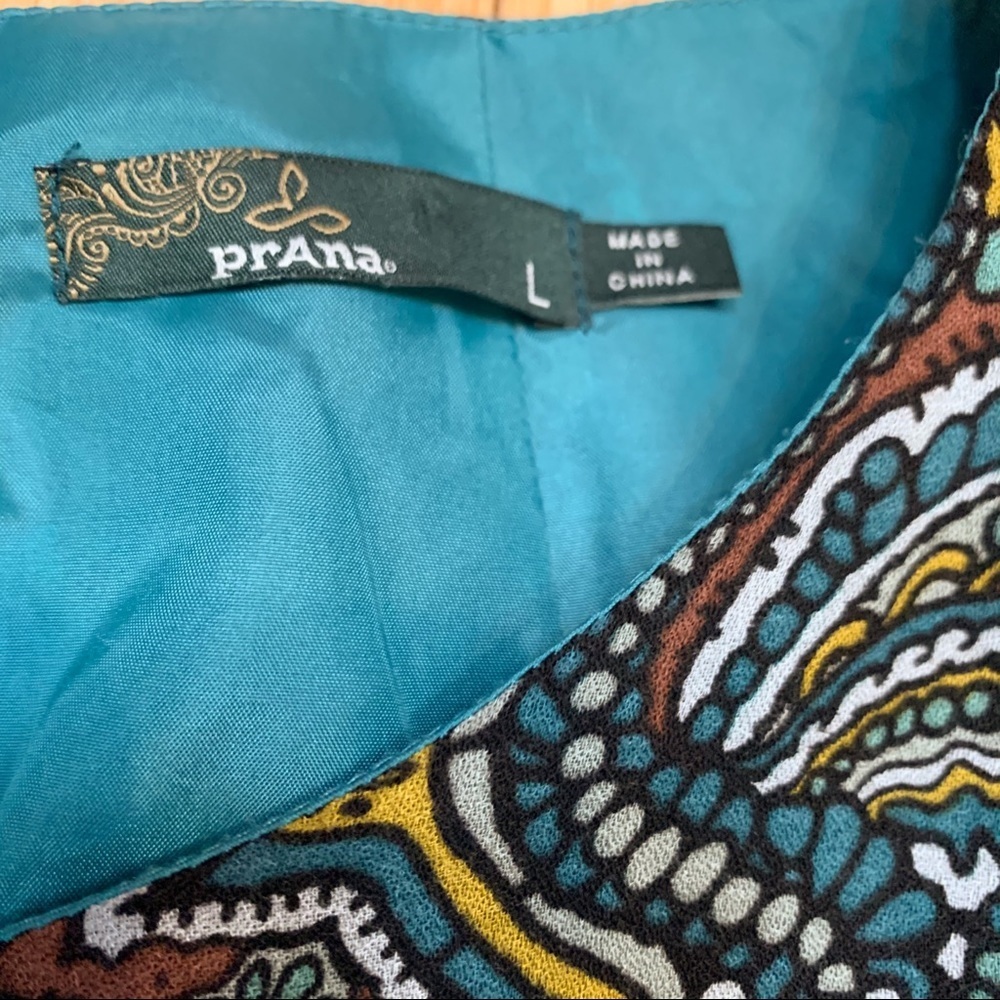 Prana Cece Long Sleeved Shift Dress, L. - Picture 10 of 13